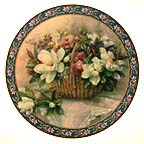 Magnolias Collector Plate by Lena Liu MAIN