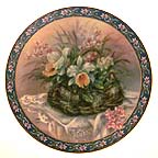 Orchids Collector Plate by Lena Liu MAIN