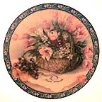 Parrot Tulips Collector Plate by Lena Liu MAIN