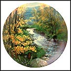 Autumn Splendor In The Smoky Mountains Collector Plate by Jean Sias MAIN