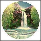 Redwalls Of Havasu Canyon Collector Plate by Jean Sias MAIN