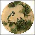 Morning Chorus Collector Plate by Lena Liu MAIN