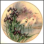 The Herons Collector Plate by Lena Liu MAIN