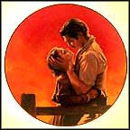 Fiery Embrace Collector Plate by Paul Jennis MAIN