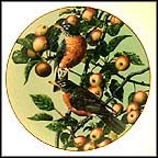 Summer Gold: The Robin Collector Plate by Carl Brenders MAIN