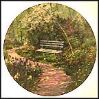 The Woodland Garden Collector Plate by Connie J. Smith MAIN