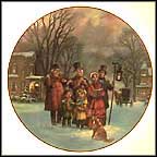 The Carollers Collector Plate by Lloyd Garrison MAIN