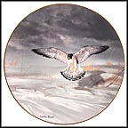The Peregrine Falcon Collector Plate by Charles Fracé MAIN