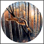 Amber Flight Collector Plate by Cynthie Fisher MAIN