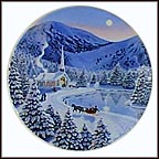 Silent Night Collector Plate by Jean Sias MAIN