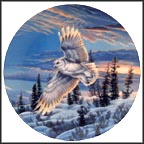 Twilight Glow Collector Plate by Cynthie Fisher MAIN