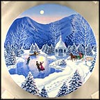 Winter Wonderland Collector Plate by Jean Sias MAIN