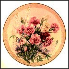 Carnation Serenade Collector Plate by Lena Liu MAIN