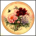 Peony Prelude Collector Plate by Lena Liu MAIN