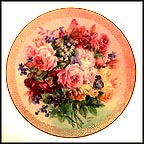Rose Fantasy Collector Plate by Lena Liu MAIN