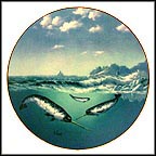 Unicorn Of The Sea Collector Plate by Anthony Casay MAIN