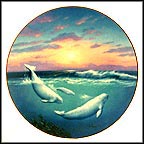 White Whale Of The North Collector Plate by Anthony Casay MAIN