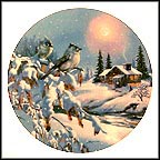 White Night Collector Plate by D. L. "Rusty" Rust MAIN