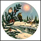 Winter Reflections Collector Plate by D. L. "Rusty" Rust MAIN