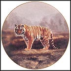 Royal Bengal Collector Plate by Charles Fracé MAIN