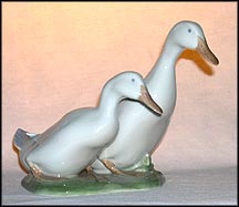 Drake And Duck, Royal Copenhagen Figurine #2128 MAIN