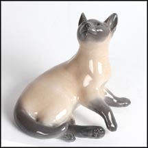 Siamese Cat, Royal Copenhagen Figurine #2862 MAIN