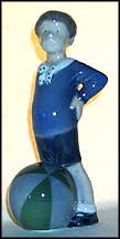 Boy With Ball, Royal Copenhagen Figurine #3542 MAIN