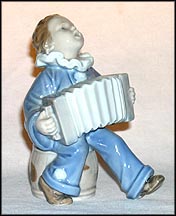 Child With Accordion, Royal Copenhagen Figurine #3667 MAIN
