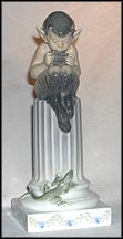 Faun On Column with Lizard, Royal Copenhagen Figurine #433r MAIN