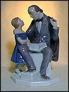 Hans Christian Andersen, Royal Copenhagen Figurine #445b MAIN