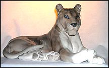 Lioness, Royal Copenhagen Figurine #804 MAIN