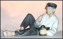 Boy At Lunch, Royal Copenhagen Figurine #865 MAIN