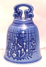 2011 Waiting for Santa, Royal Copenhagen Christmas Bell Ornament MAIN