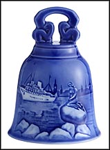 2013 The Little Mermaid, Royal Copenhagen Christmas Bell Ornament MAIN