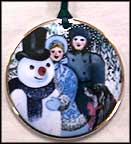 1991 Snowman, Royal Copenhagen Christmas In Denmark Ornament MAIN