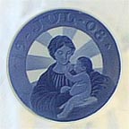 Madonna And Child Collector Plate by Ingrid Jensen MAIN
