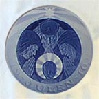 The Magi Collector Plate by Oluf Jensen MAIN