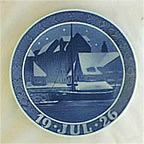 View Of Christianshavn Canal, Copenhagen Collector Plate by Richard Bocher MAIN