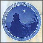 Ship’s Boy At The Tiller On Christmas Night Collector Plate by Benjamin Olsen MAIN