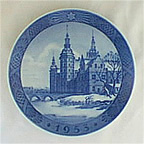 Frederiksberg Castle Collector Plate by Theodor Kjolner MAIN