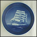 Training Ship Danmark Collector Plate by Kai Lange MAIN