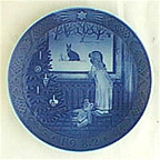 Waiting For Christmas Collector Plate by Kai Lange MAIN