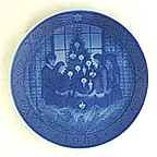 Merry Christmas Collector Plate by Kai Lange MAIN