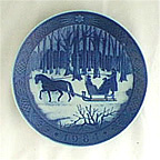 Jingle Bells Collector Plate by Kai Lange MAIN
