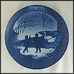 Winter Birds Collector Plate by Sven Vestergaard MAIN