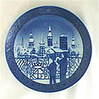 Christmas Eve In Copenhagen Collector Plate by Sven Vestergaard MAIN