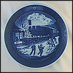 Christmas Guests Collector Plate by Oluf Jensen MAIN