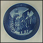 Lighting The Street Lamps Collector Plate by Sven Vestergaard MAIN