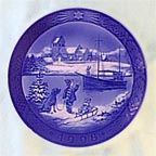 Coming Home For Christmas Collector Plate by Sven Vestergaard MAIN