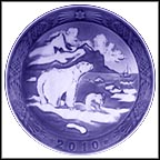 Christmas In Greenland Collector Plate by Sven Vestergaard MAIN
